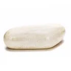 Table Basse Ovale en Pierre Fossile Moderne - Avenue Viadurini