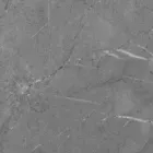 Table basse carrée en grès avec base en métal Made in Italy - Albert Viadurini