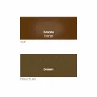 Table basse ronde avec plateau en cristal Made in Italy - Indio Viadurini