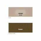 Table basse ronde avec plateau en cristal Made in Italy - Indio Viadurini