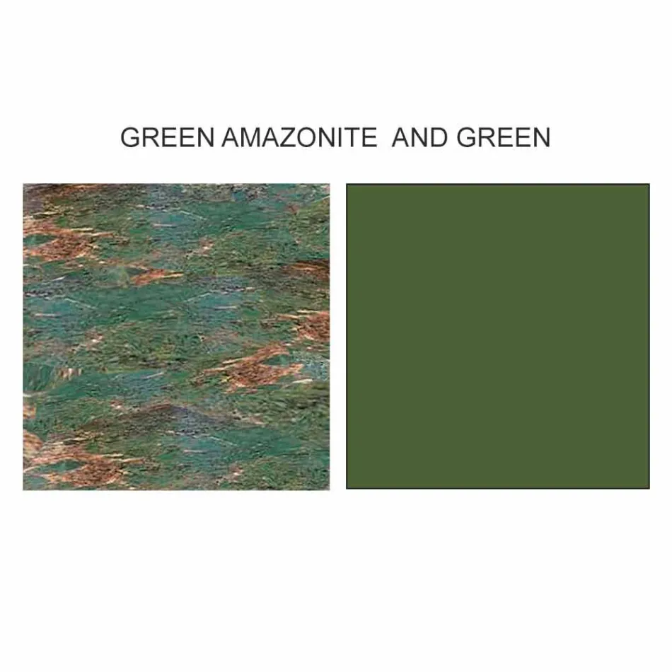 Table basse design ronde en grès et frêne Made in Italy - Bering Viadurini