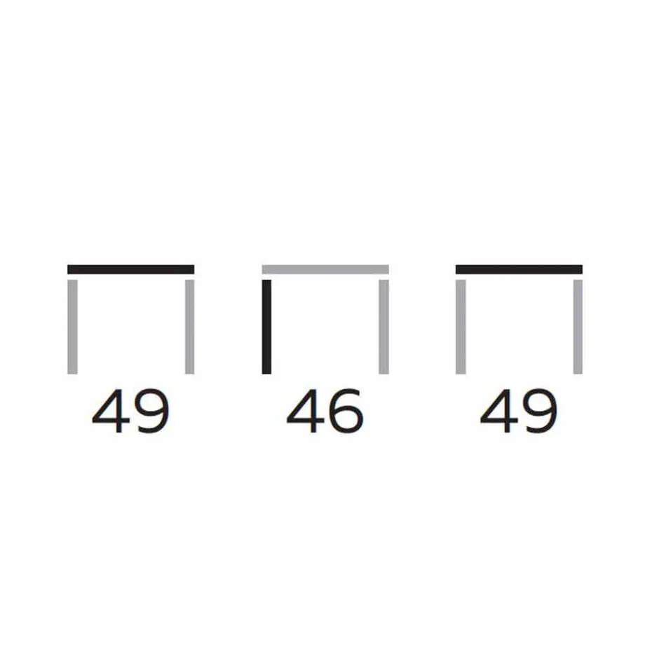 Table basse design ronde en grès et frêne Made in Italy - Bering Viadurini