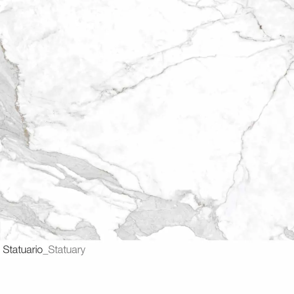 Table basse ronde en céramique et métal Made in Italy - Livigno Viadurini