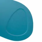 Table de salon de forme moderne en MDF et métal chromé - Pimpa Viadurini