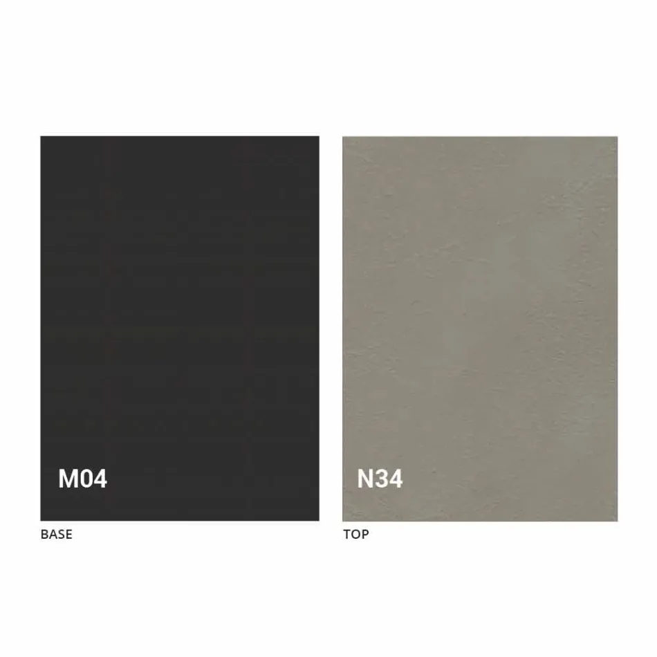 Table basse transformable en bois et acier fabriquée en Italie - Demetro Viadurini