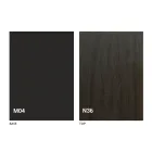 Table Transformer en Bois et Acier Made in Italy - Demetro Viadurini