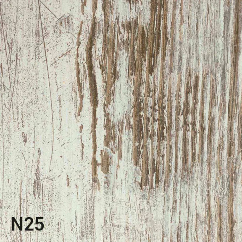 Table basse transformable en bois et métal fabriquée en Italie - Patroclus Viadurini