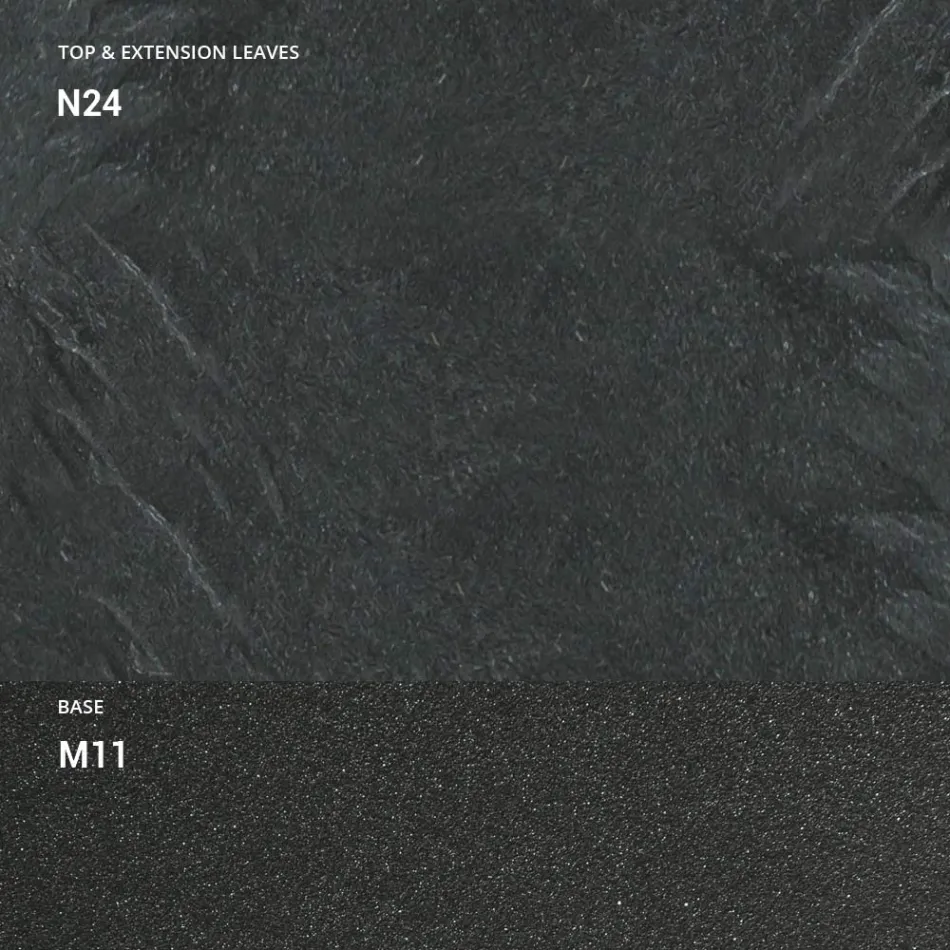 Table Basse Transformable en Bois et Métal, Made in Italy - Sanrocco Viadurini