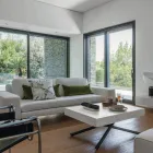 Table Basse Transformable en Bois et Métal, Made in Italy - Sanrocco Viadurini