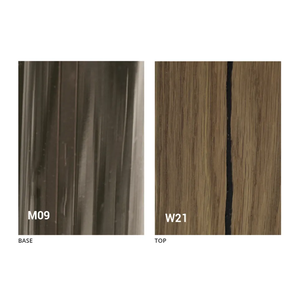 Table basse transformable en bois massif fabriquée en Italie - Trabucco Viadurini