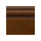 Table basse de salon avec incrustation de cerisier patiné fabriquée en Italie - Irno Viadurini