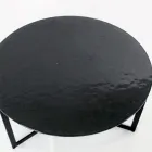 Table basse en acier et verre Made in Italy - Aspira Viadurini