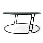 Table basse plateau rond et base Made in Italy - Tullia Viadurini