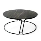 Table basse plateau rond et base Made in Italy - Tullia Viadurini