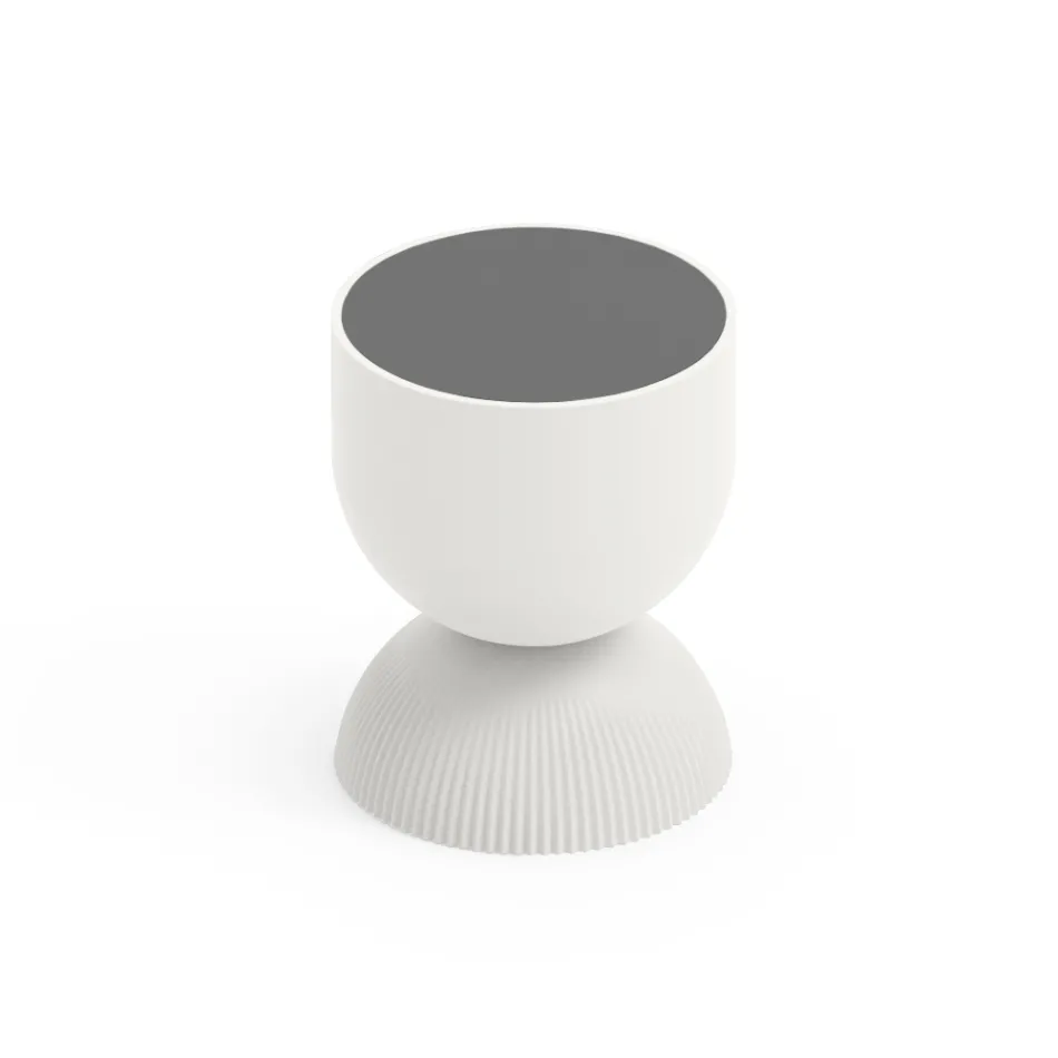 Table basse de salon en polyéthylène de différentes couleurs - Loopy Viadurini