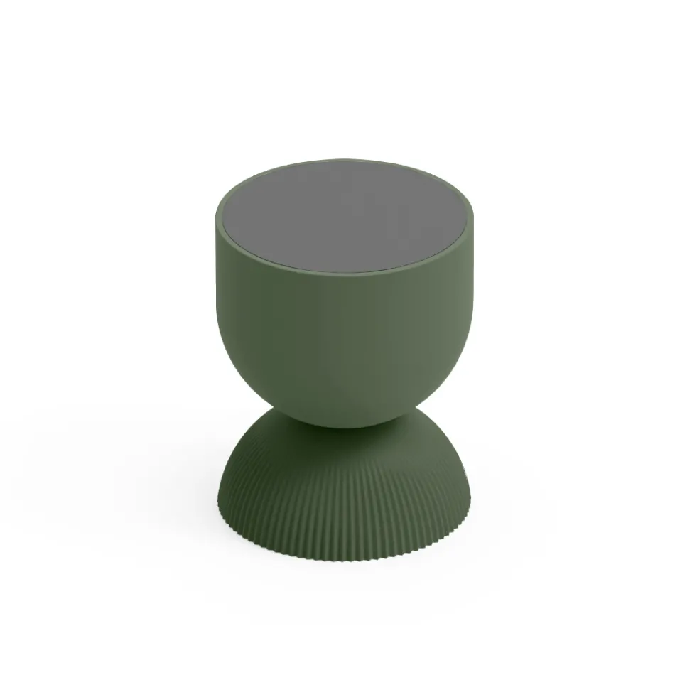 Table basse de salon en polyéthylène de différentes couleurs - Loopy Viadurini