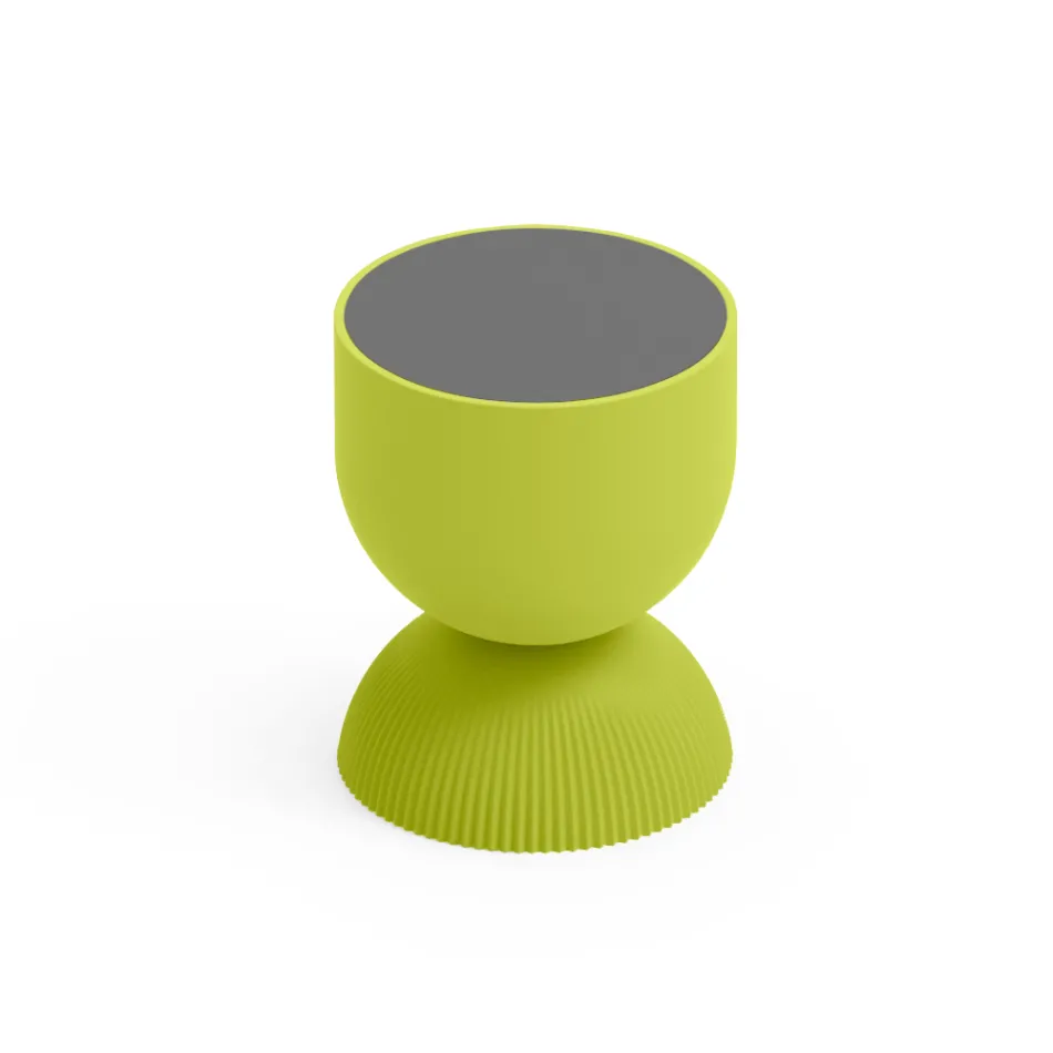 Table basse de salon en polyéthylène de différentes couleurs - Loopy Viadurini