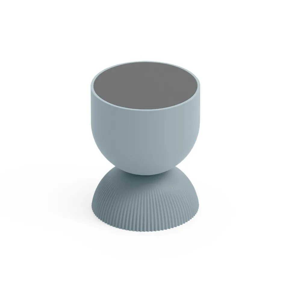 Table basse de salon en polyéthylène de différentes couleurs - Loopy Viadurini