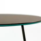 Table basse ronde avec plateau en grès cérame Made in Italy - Paini Viadurini