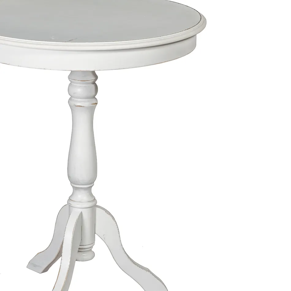 Table basse de salon ronde en différentes finitions fabriquée en Italie - Eracle Viadurini