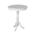 Table basse de salon ronde en différentes finitions fabriquée en Italie - Eracle Viadurini