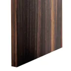 Table fumeur en bois en bois d'ébène Grilli Zarafa fabriquée en Italie Viadurini