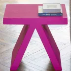 Table basse géométrique de couleur intérieur Slide Toy fabriquée en Italie Viadurini