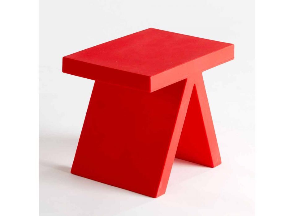 Table basse géométrique de couleur intérieur Slide Toy fabriquée en Italie Viadurini