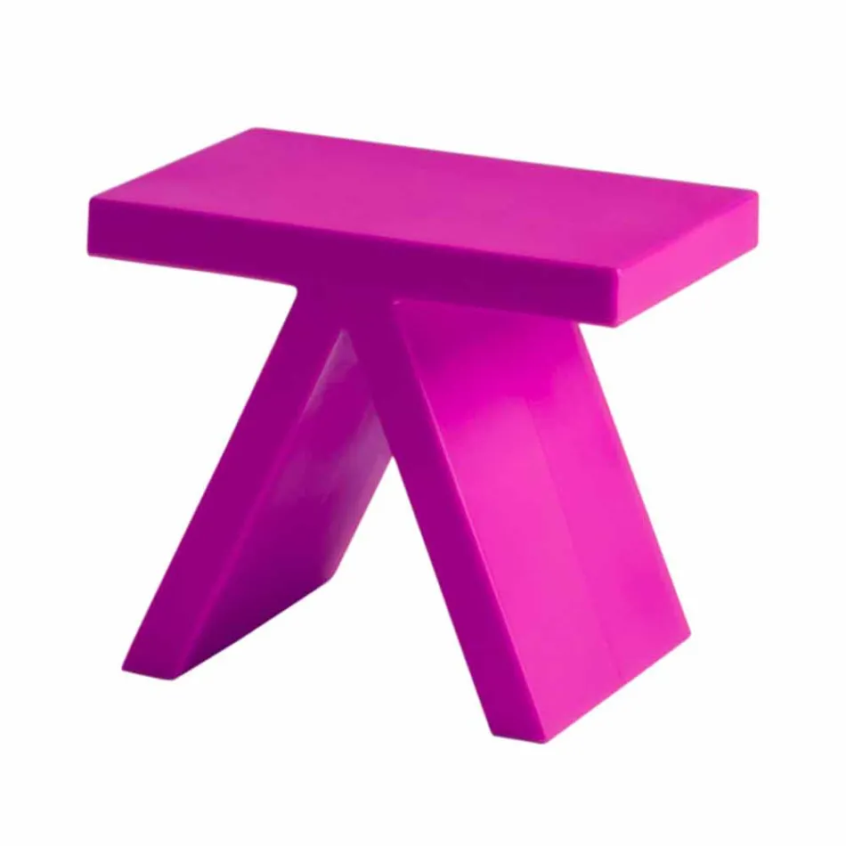 Table basse géométrique de couleur intérieur Slide Toy fabriquée en Italie Viadurini