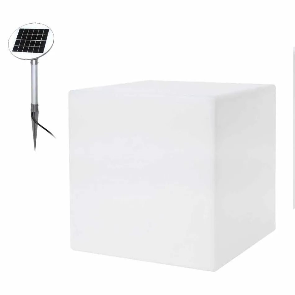 Table basse lumineuse colorée de design moderne avec choix d'accessoires - Dadostar Viadurini