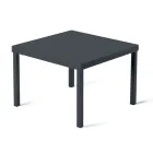 Table basse de jardin empilable en acier galvanisé Made in Italy - Aberdeen Viadurini