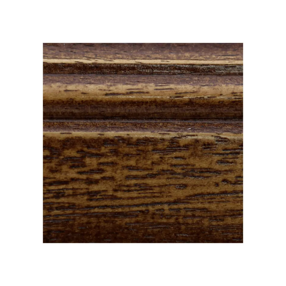 Table basse en bois Bassano Francia avec plateau en verre fabriquée en Italie - Patecati Viadurini