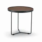 Table basse en noyer Canaletto de différentes tailles Made in Italy - Gubbio Viadurini