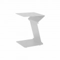 Table d'appoint pour canapé d'extérieur en aluminium blanc ou anthracite - Deniz
