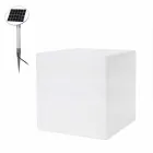 Table basse en plastique coloré de conception moderne carrée lumineuse - Dadostar Viadurini