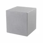 Table basse en plastique coloré de conception moderne carrée lumineuse - Dadostar Viadurini