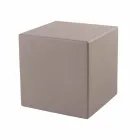 Table basse en plastique coloré de conception moderne carrée lumineuse - Dadostar Viadurini