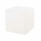 Table basse en plastique coloré de conception moderne carrée lumineuse - Dadostar Viadurini