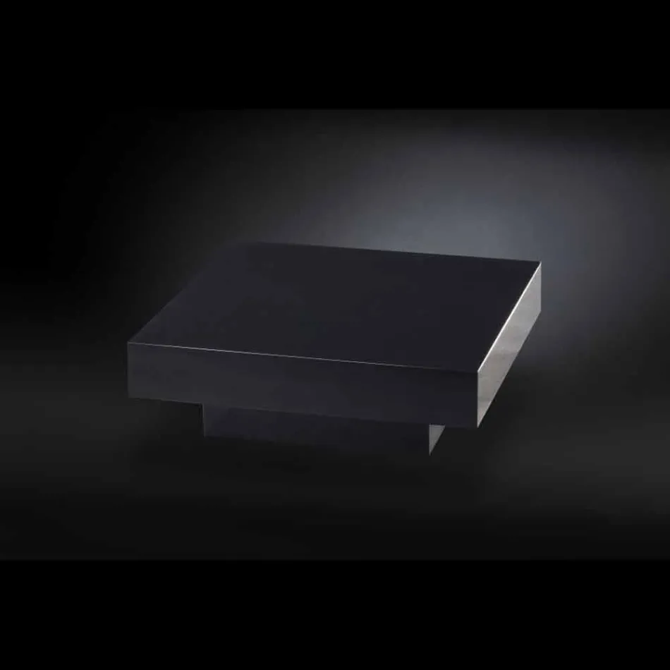 Table basse contemporaine en bois recouvert de méthacrylate Loft Cadeau Viadurini