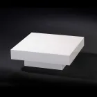 Table basse contemporaine en bois recouvert de méthacrylate Loft Cadeau Viadurini