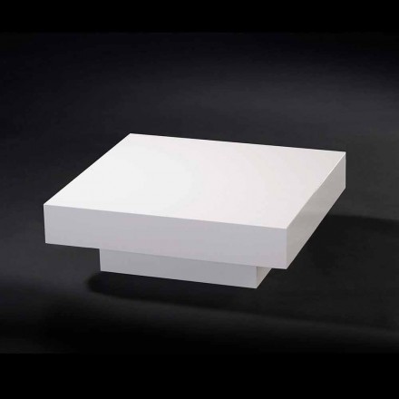 Table basse contemporaine en bois recouvert de méthacrylate Loft Cadeau Viadurini