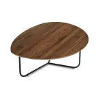 Relia - Table basse moderne en MDF et métal peint, disponible en différentes finitions Viadurini