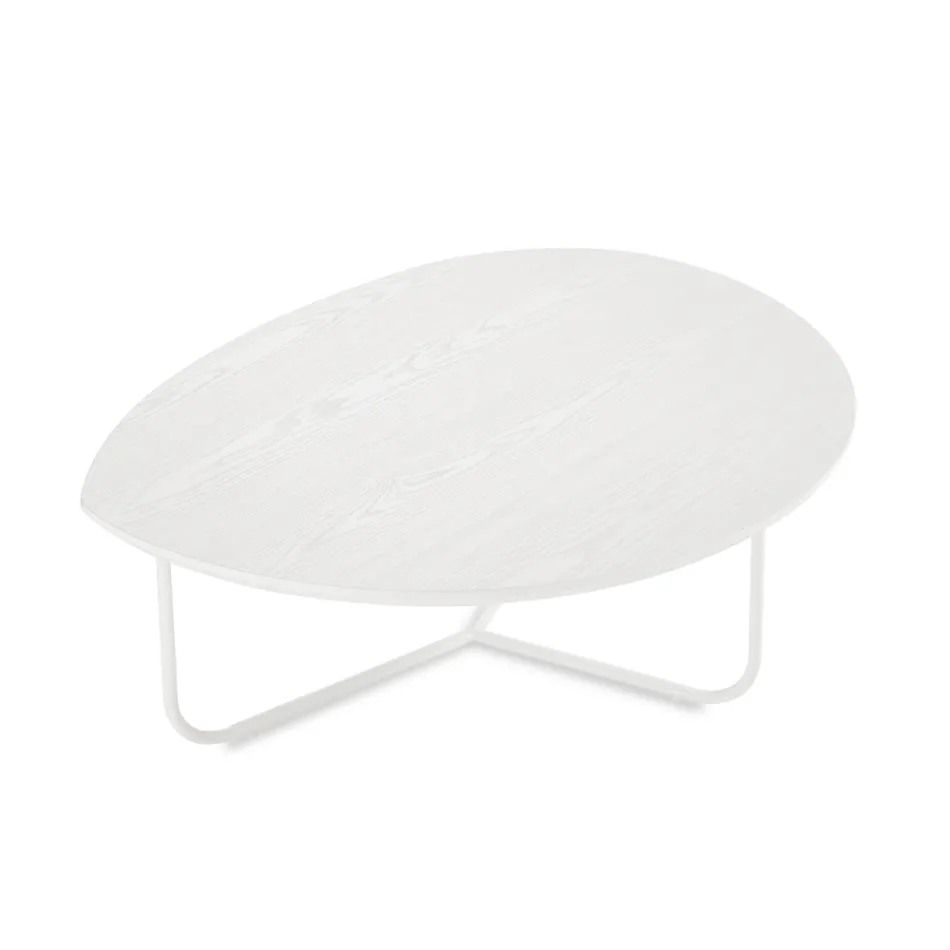 Relia - Table basse moderne en MDF et métal peint, disponible en différentes finitions Viadurini