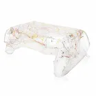 Table moderne en plexiglas multicolore fabriqué en Italie, Asie Viadurini