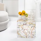 Table basse moderne en plexiglas fabriquée en Italie - Vichy Viadurini