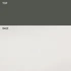 Table Basse Ovale Boat Design Métal et Verre Dépoli - Embarquement Viadurini