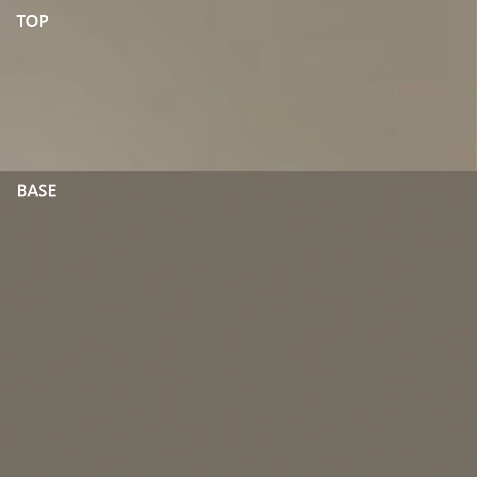 Table Basse Ovale Boat Design Métal et Verre Dépoli - Embarquement Viadurini