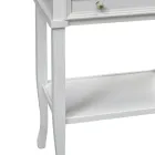 Table téléphonique avec 3 tiroirs et étagère Made in Italy - Culsu Viadurini