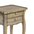 Table téléphonique en hêtre dans différentes finitions fabriquée en Italie - Charun Viadurini