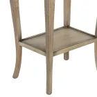 Table téléphonique en hêtre dans différentes finitions fabriquée en Italie - Charun Viadurini